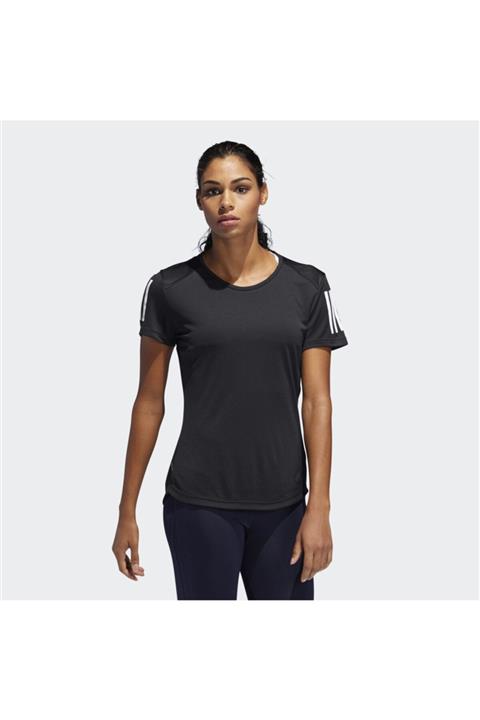 adidas OWN THE RUN TEE Siyah Kadın T-Shirt 101117560