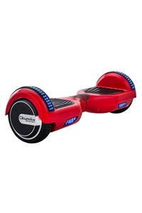 CityMate Elektrikli Kaykay Hoverboard 6.5 Inch Ledli Model Kırmızı - Taşıma Çantası Hediye