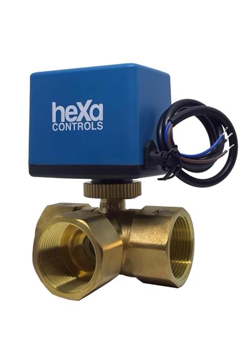 Hexa Controls Motorlu Vana Dn20, 230vac On/off