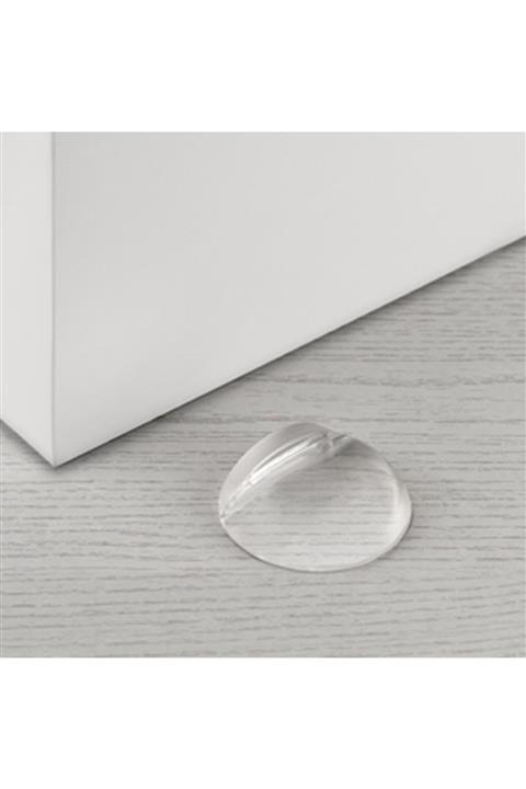 shopmekan Yapışkanlı Kapı Stoperi Şeffaf