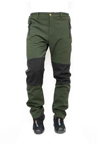 DRC Outdoor Unisex  Haki Siyah  Softshell Pantolon Su Rüzgar Geçirmez Polarlı