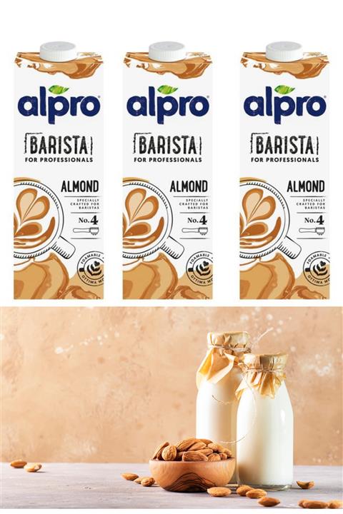 Alpro Barista Badem Sütü 3x1lt