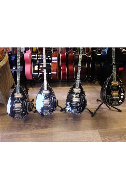 müzikhane Elektro Bağlama Necarman Manyetik (soft Case+jack Kablo+yedek Tel+tezene)