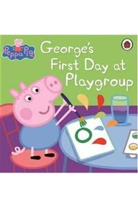 Penguin Books Peppa Pig: George's First Day At Playgroup