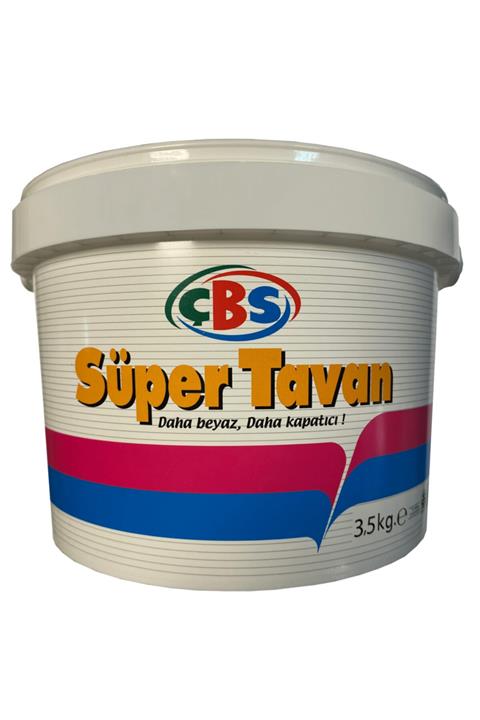 Çbs Süper Tavan Beyaz 3,5 Kg