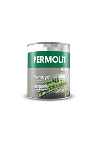 Permolit Permoyol Beyaz Yol Çizgi Boyası 2.5 Litre- Asfalt Boyası