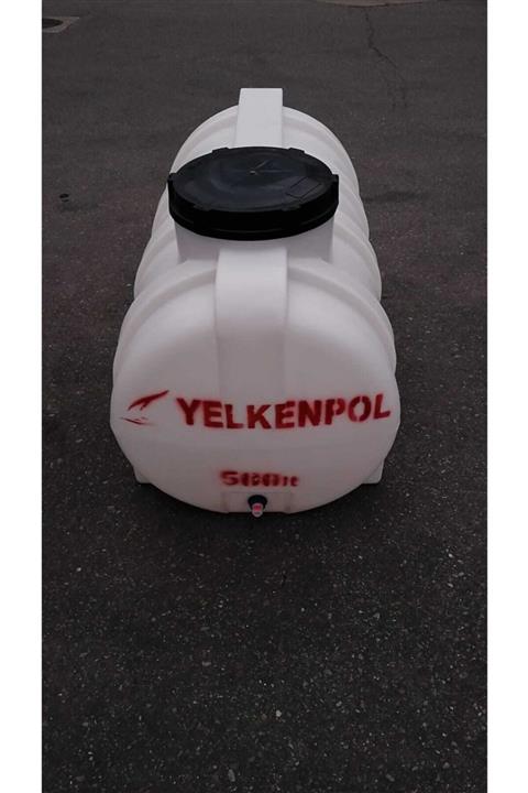 Yelkenpol 500 Lt Yatay Plastik Beyaz Su Deposu Su Tank