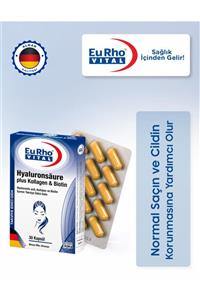 Eurho Vital Eurho® Vital Hyaluronik Asit, Kollajen Ve Biotin Içeren Takviye Edici Gıda