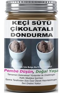 SPANA Keçi Sütü Çikolatalı Dondurma Ev Yapımı Katkısız 330gr