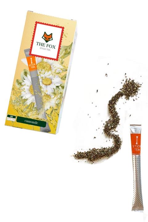 the fox 20 Li Papatya Stick Çayı