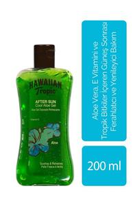 Hawaiian Tropic Aloe Vera, E Vitamini Ve Tropik Bitkiler İçeren Güneş Sonrası Ferahlatıcı Ve Yenileyici Jel