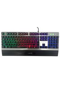 TURBOX Tr-k12 Usb Kablolu Rgb Bilek Padli Gaming Q Klavye