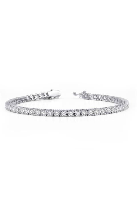 Yetkin Diamond Unisex 4.70 Karat Pırlanta Suyolu Bileklik