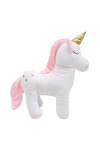 MY toys Peluş Unicorn Figürlü Yastık 33 Cm. (PEMBE)