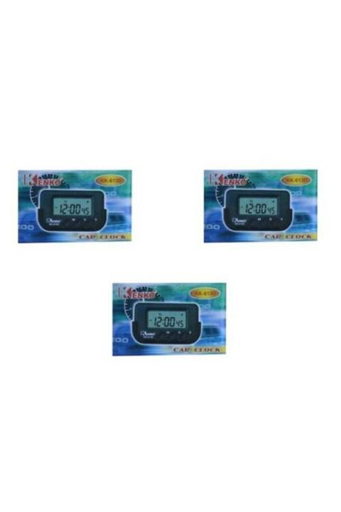 Kenko 2 Adet Kronometre Ara Saati Masa Saati Alarmlı