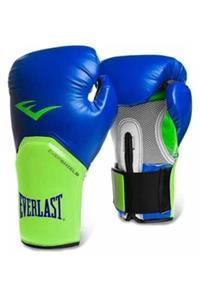 EVERLAST Erkek Sporcu Aksesuarları - 2300 Pro Style Elite Training Gloves - 2300-BLUE/GREEN