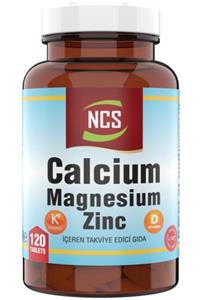 NCS ® Calcium Magnesium Çinko D&k (kalsiyum Magnezyum Çinko) 120 Tablet