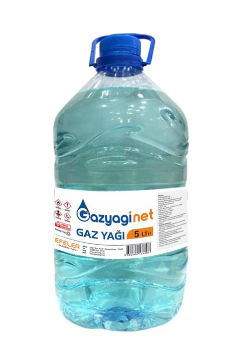 Gazyaginet Gazyağı Gaz Lambası Yağı Gaz Sobası Boya Koruma Zift Reçine Zincir Temizleyici 5 Litre