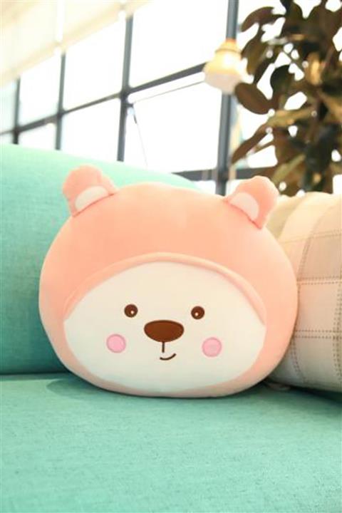 YOYOSO Sevimli Ayı Yastık 36 Cm Pembe
