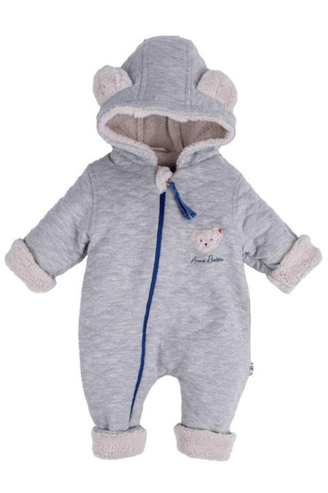 POKY BEBE Bebek Uyku Tulumu Fermuarlı Capitone Ayıcıklı