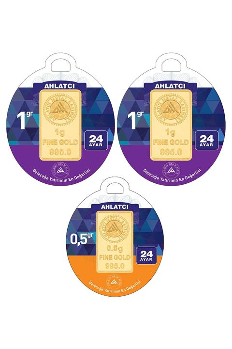 Ahlatcı 24 Ayar-2.5 Gram Külçe Altın