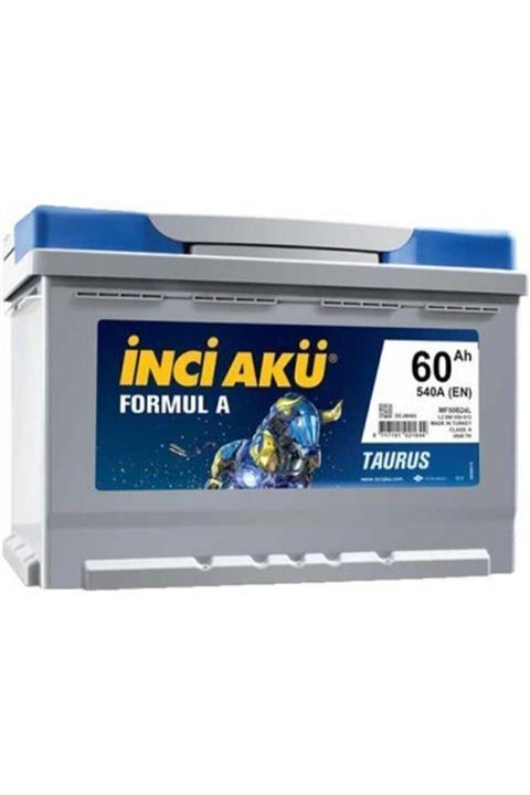 İnci Akü 12v 60ah 540a Cca Formul A Taurus