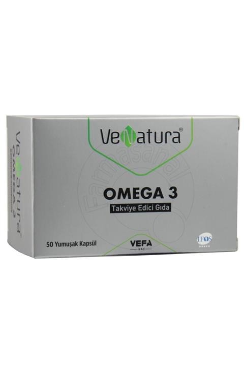 VeNatura Omega 3 50 Yumuşak Kapsül