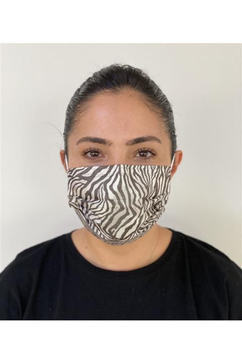 Bosmax 10 Adet Desenli Baskılı Maske