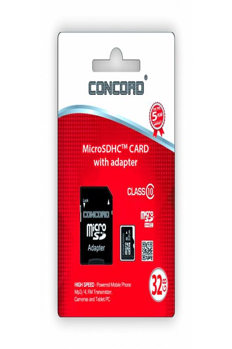 Concord Micro Sd Card Hafıza Kartı Adaptörlü 16gb Hafıza Kartı - C-m16