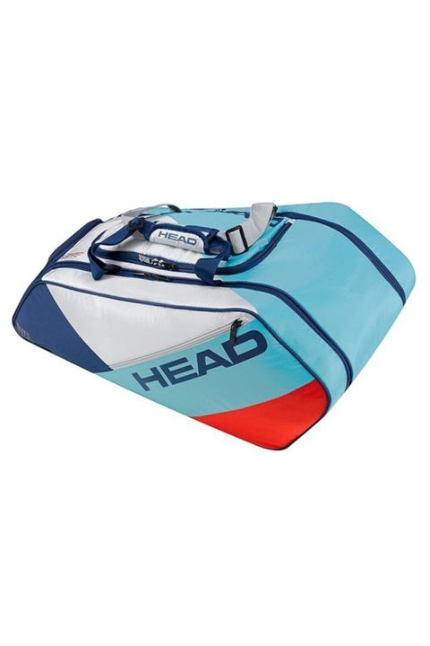 Head Elite All Court 6r Grey Petrol Tenis Çantası 283357-grpt