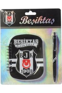 Beşiktaş 3d Not Defteri Versatil Uçlu Kalem Kırtasiye Seti