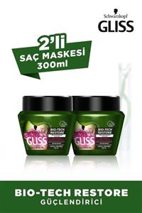 Gliss Bio-tech Güçlendirici Saç Bakım Maskesi 300 ml 2'li