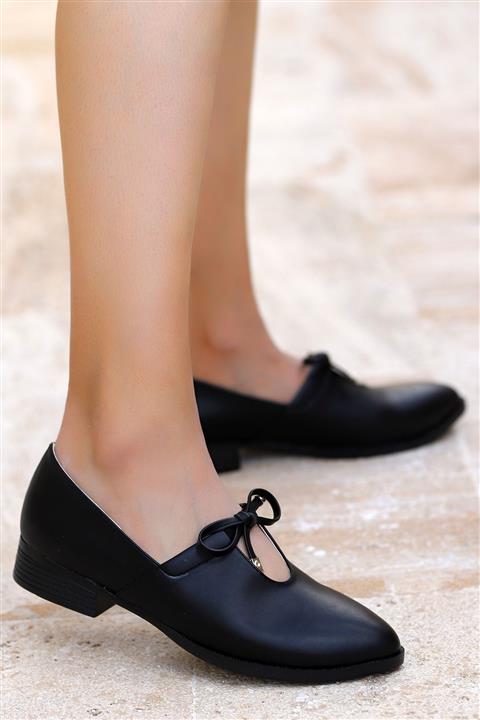 Ayakland 8328-101 Cilt Günlük Anatomik Kadın Günlük Babet Ayakkabı