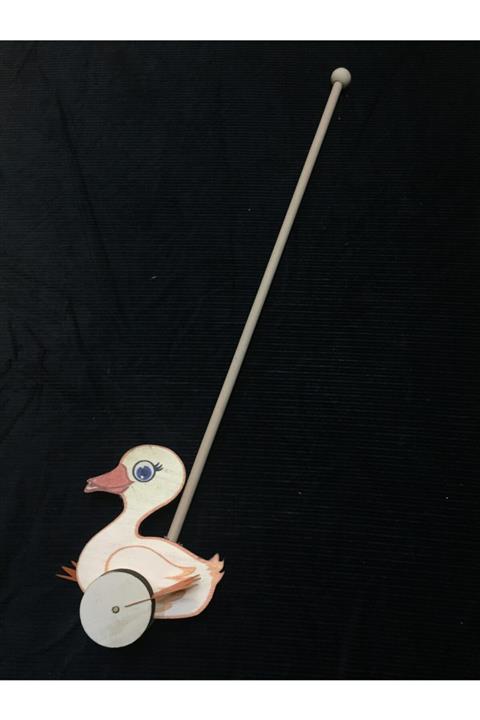 MEHMET YOZGATLIOĞLU Ahşap&tahta Oyuncak Ördekli El Yürüteci