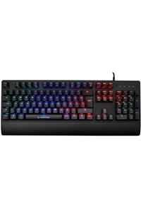 Rampage Rmk-gx9 Pulsar Siyah Usb Rgb Aydınlatmalı Q Red Switch Gaming Oyuncu Mekanik Klavye