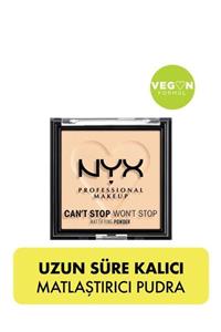 NYX Professional Makeup Can’t Stop Won’t Stop Matlaştırıcı Pudra- Light