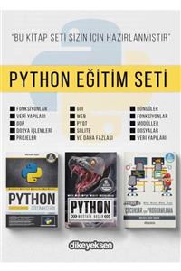 Dikeyeksen Yayıncılık Python Eğitim Seti (3 Kitap)