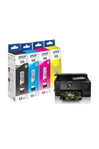 EPSON 106 Takım Orijinal Mürekkep Kartuş