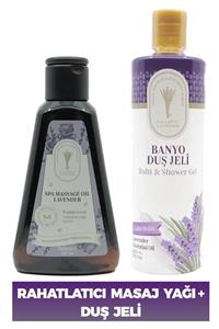 Dr. Lavender Lavanta Yağlı Masaj Yağı 150 Ml + Bitkisel Lavanta Duş Jeli 400 Ml