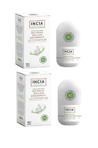 Incia Whitening Beyazlatıcı Doğal Roll-on Deodorant 50 Ml X2 Adet