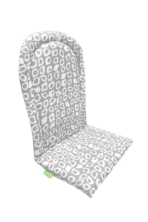 Babyjem Gri Kareli Mama Sandalyesi Minderi