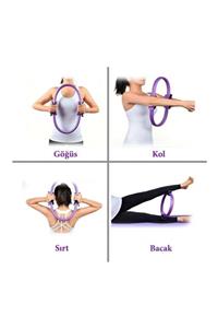 rennway Profesyonel Pilates Çemberi Dairesi Spor Yoga Egzersiz Çemberi Fitness Esneme Germe Aleti