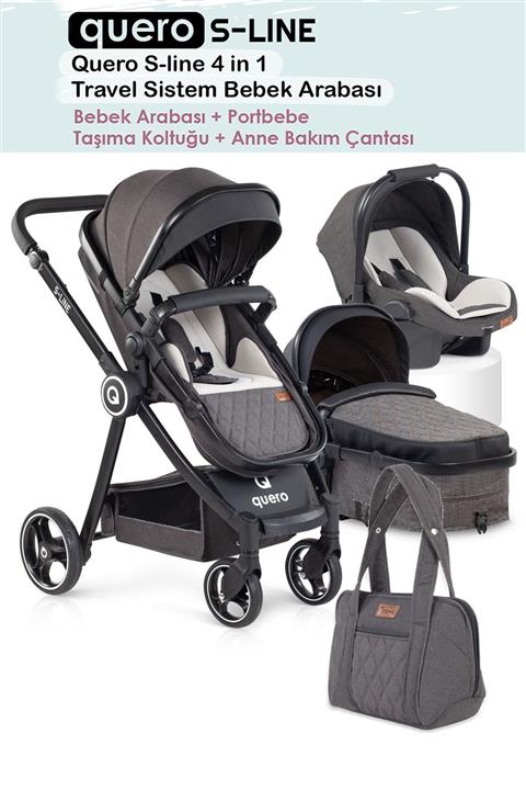 Quero Sline Travel Sistem Bebek Arabası Puset