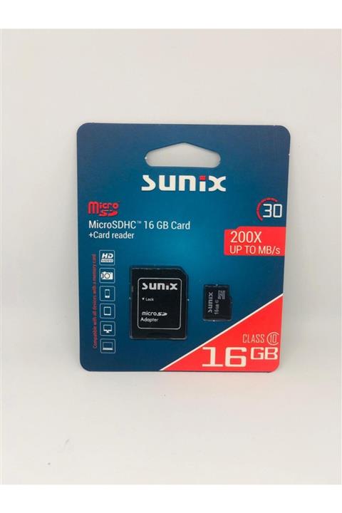 threed Sunıx 16gb Hafıza Kartı 200x Up To Mb/s