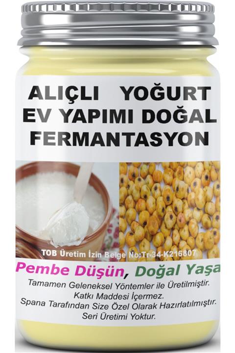 SPANA Alıçlı Yoğurt Doğal Fermantasyon Ev Yapımı Katkısız 420gr
