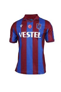 Trabzonspor Bordo Mavi Trabzonspor Macron Çubuklu Forma