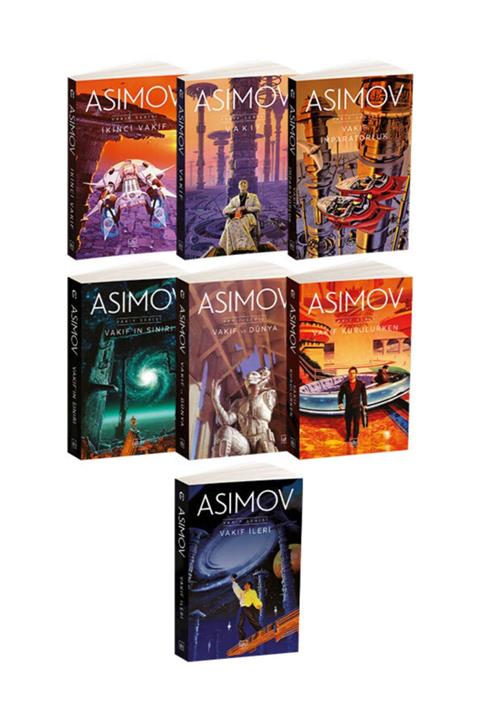 İthaki Yayınları Vakıf Serisi 7 Kitap Takım