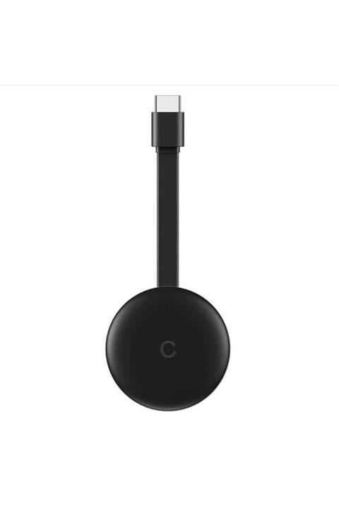 TechnoGuru Tv Görüntü ve Medya Aktarıcı Chorme Cast Zore G12 Hdmi Ses ve Görüntü Aktarıcı Siyah
