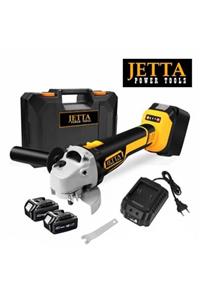 Jetta Power Tools Brusless Kömürsüz Motor Çift Aküllü Şarjlı Taşlama Makinası