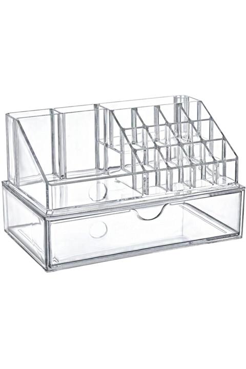 Akay Plastik Çekmeceli Makyaj Takı Düzenleyici Organizer